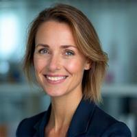 Portrait of Dr. Evelyn Reed, a knowledgeable and approachable longevity researcher.